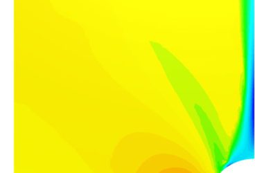 notched plate validation post processing contours