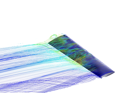 wing stall progression towards wingtips streamlines cfd simscale darkaero  