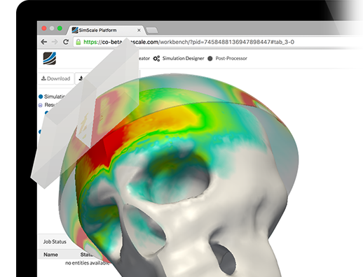 skull impact simulation