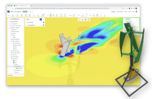 cfd - rotating turbine