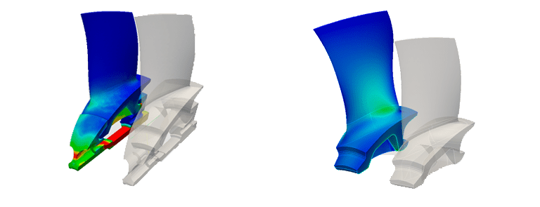 turbomachinery fan blade simulation design